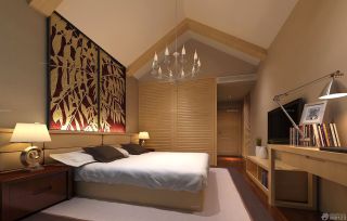 25平方东南亚风格单身公寓室内设计图