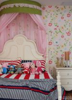 美式田园风格儿童房间装修设计图片