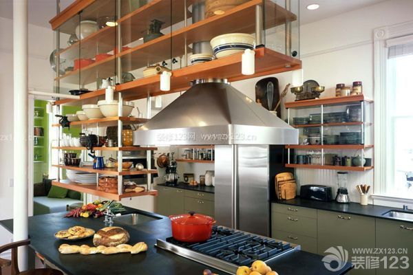 室内装修省钱方案——厨房层板取代餐柜