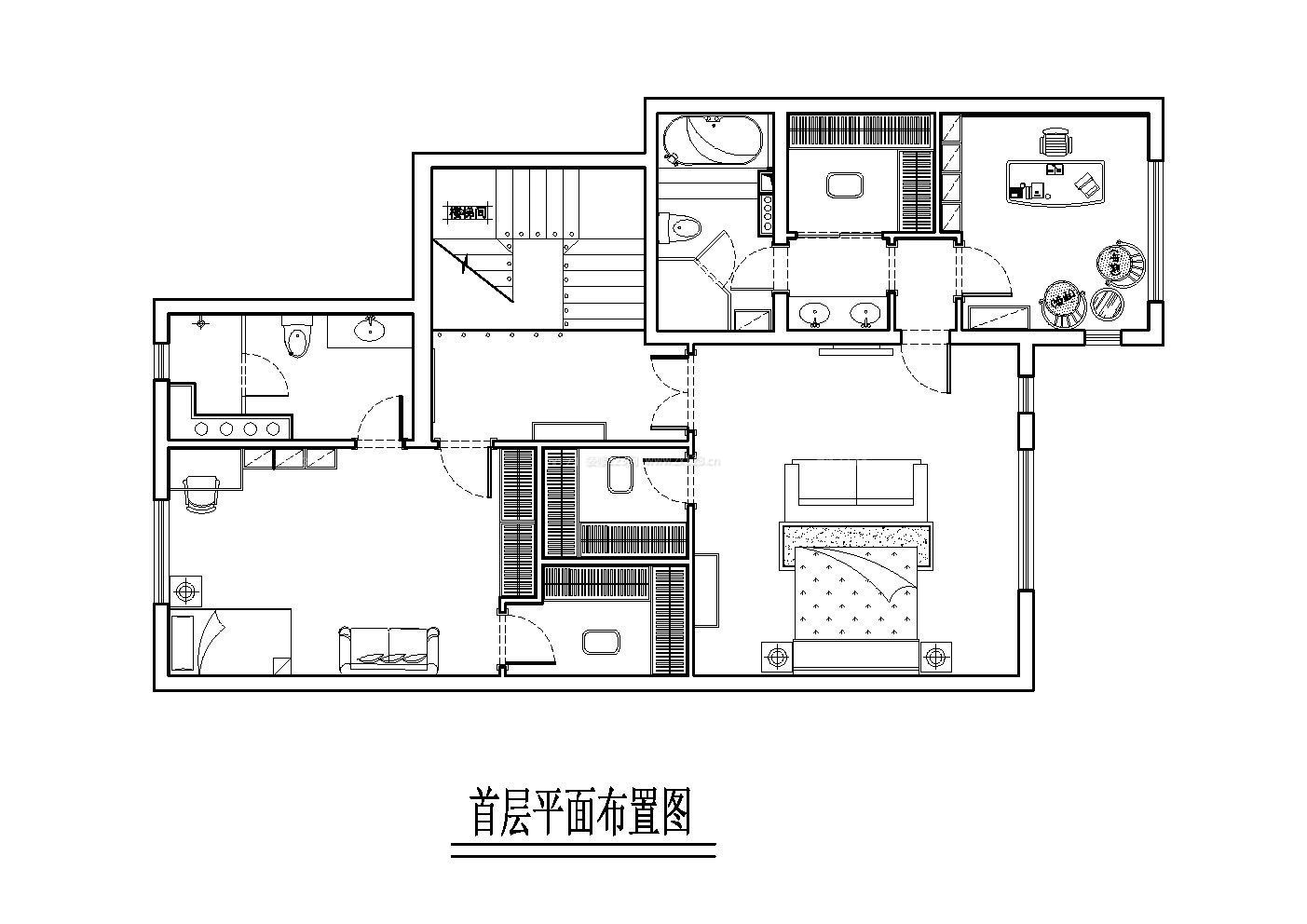 小型别墅户型图欣赏