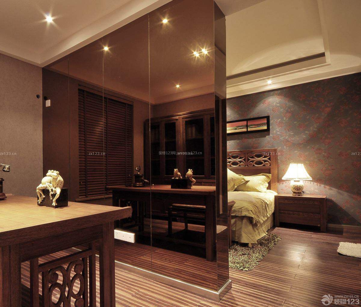 东南亚风格室内装修 25平方单身公寓