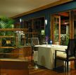 最新东南亚风格酒店餐厅设计图片