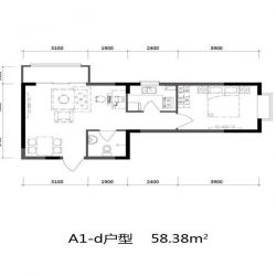 溪湖芳庭户型图