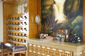最新东南亚风格室内实木家具设计图片