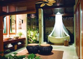 东南亚风格酒店装修图片 卫生间设计 