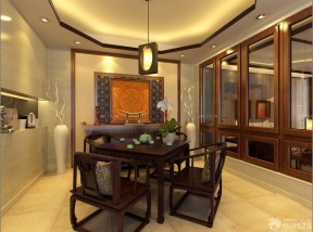 东南亚风格实木家具 餐厅设计