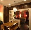 40平东南亚风格小公寓实木家具装修效果图