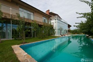 两层别墅游泳池设计图片