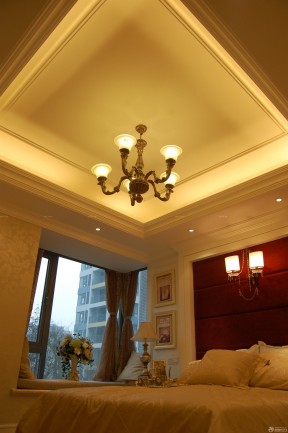 卧室吊顶造型装修效果图片