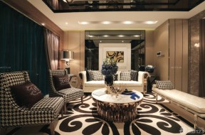 现代风格地毯 时尚客厅 