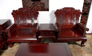 古典红木家具沙发椅子设计案例