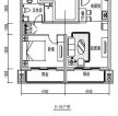 72平米一房一厅户型图