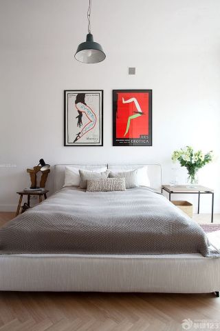 10平米卧室床头背景墙装饰效果图