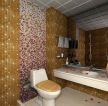 现代美式风格主卧室卫生间马赛克瓷砖贴图设计案例