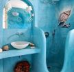 创意家居地中海卫浴装修案例
