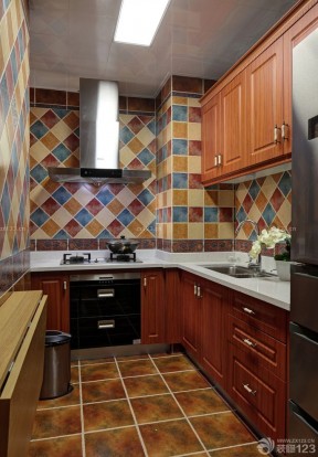 厨房墙砖颜色贴图欣赏