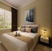 10平方米卧室现代简约风格窗帘装修效果图片