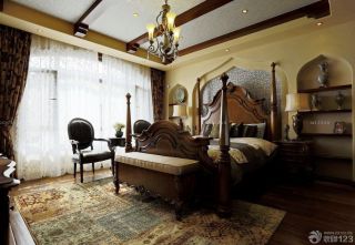 地中海家装卧室设计效果图片
