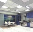 最新90平米三室两厅厨房集成吊顶灯装修效果图