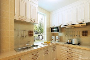 厨房瓷砖颜色 简欧装修样板房