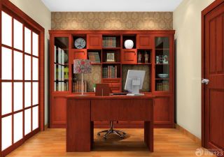新古典风格书房家具设计效果图片欣赏