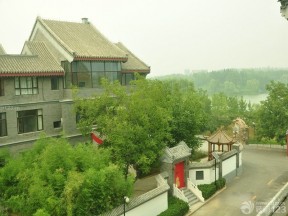 中式别墅外观