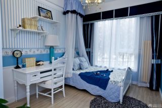 78平米小户型房子地中海风格儿童房设计图片