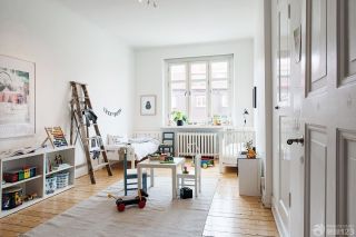 现代北欧风格儿童房装修案例