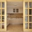 现代厨房折叠门设计图片