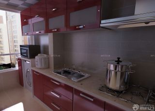 家居厨房烤漆橱柜装修案例