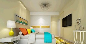 65平米小户型小清新卧室简装设计图