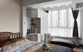 美式现代风格装修 女生卧室