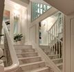 欧美式室内阁楼楼梯欧美式家具装修效果图  
