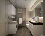 简约风格30平米公寓装修浴室效果图