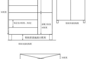 欧式玄关鞋柜尺寸