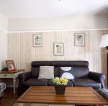 木质沙发背景墙设计图片