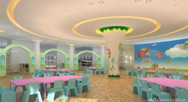 哈尔滨市　幼儿园4500平米现代风格