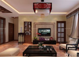 新中式客厅灯具设计图