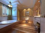 家庭浴室杂色地砖设计图