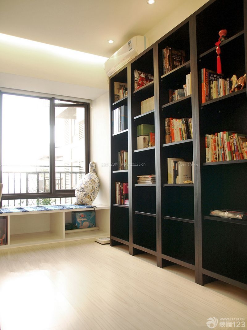 中式宜家家居小户型书房装修效果图
