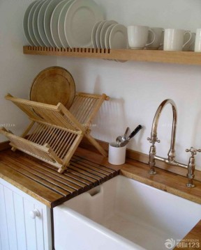 厨房用品置物架 实木置物架