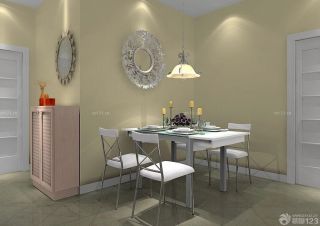 最新30平米一室小户型餐厅设计实景图