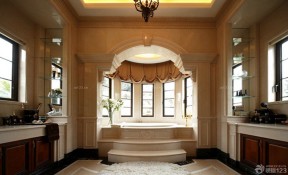 婚房装修效果图大全2020 台阶浴缸 