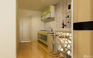 45平米一室一厅开放式厨房装修效果图