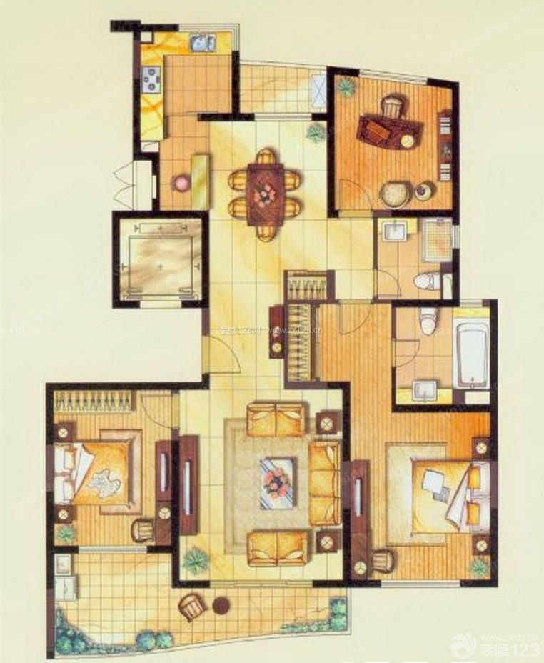 一层150平方房子设计图图片