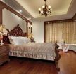 家装卧室美式大床设计效果图片