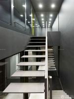 创意办公室装修方案楼梯设计效果图