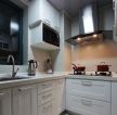 厨房简约风格铝合金组合柜装修设计图赏析2023