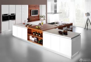 最新整体厨房铝合金组合柜装修设计图赏析2023