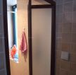 卫生间折叠门玻璃折叠门装修案例